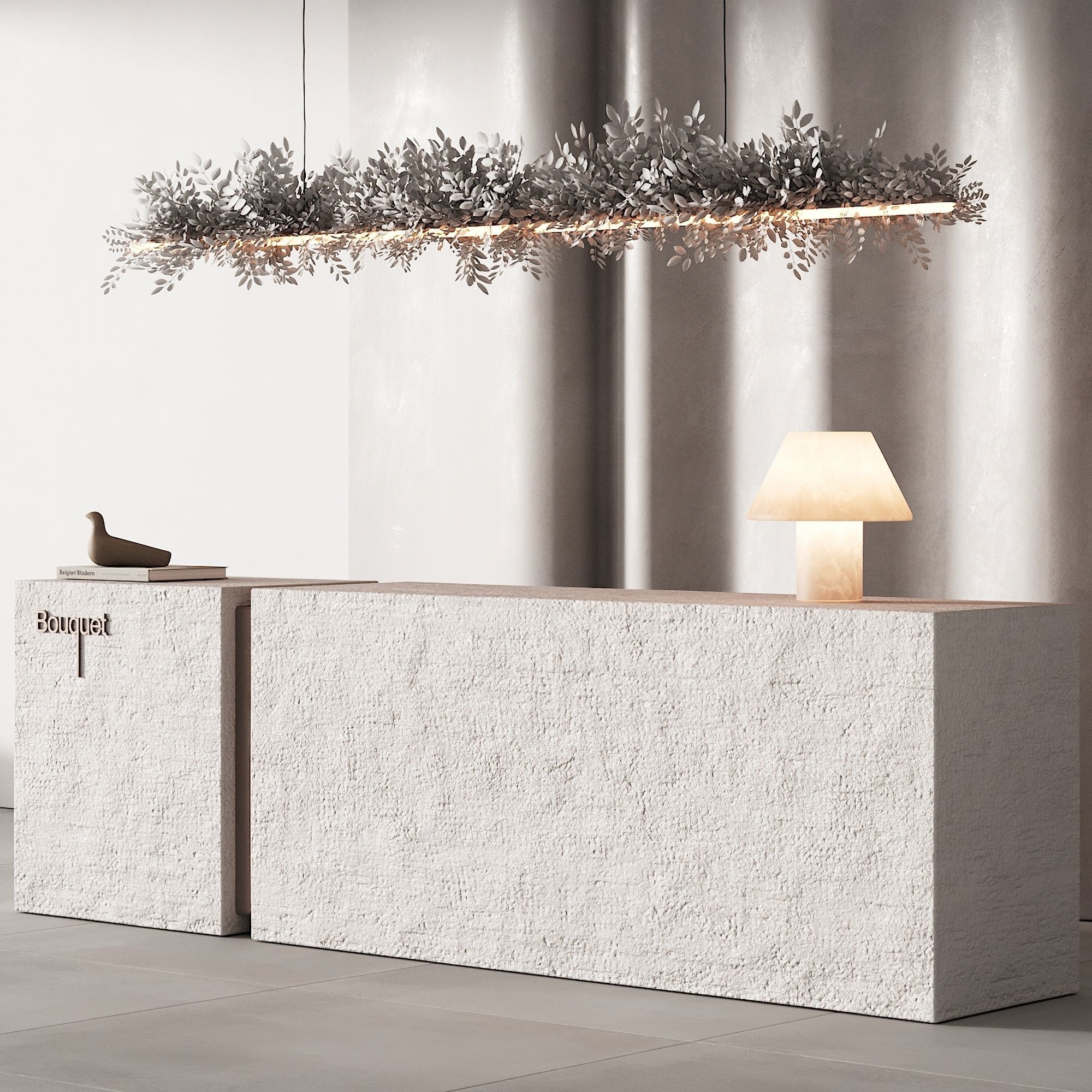 255 office furniture 14 reception desk 09 3D model_4