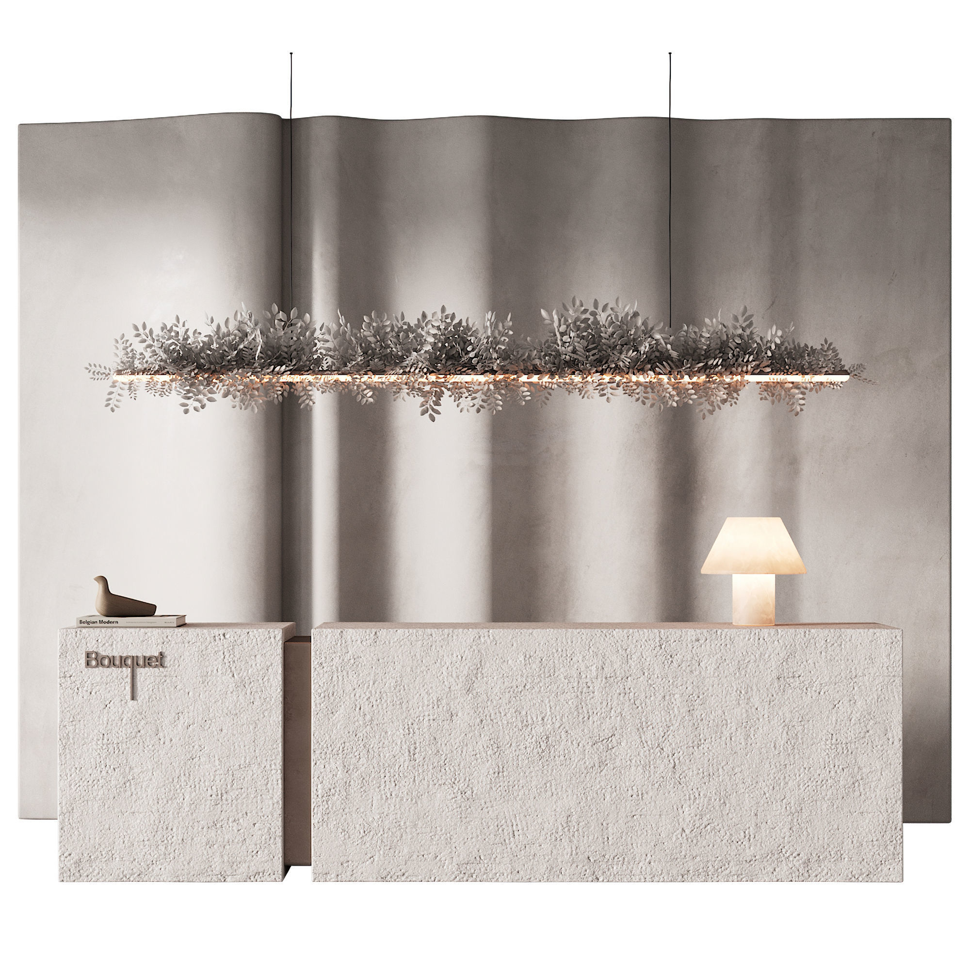 255 office furniture 14 reception desk 09 3D model_1