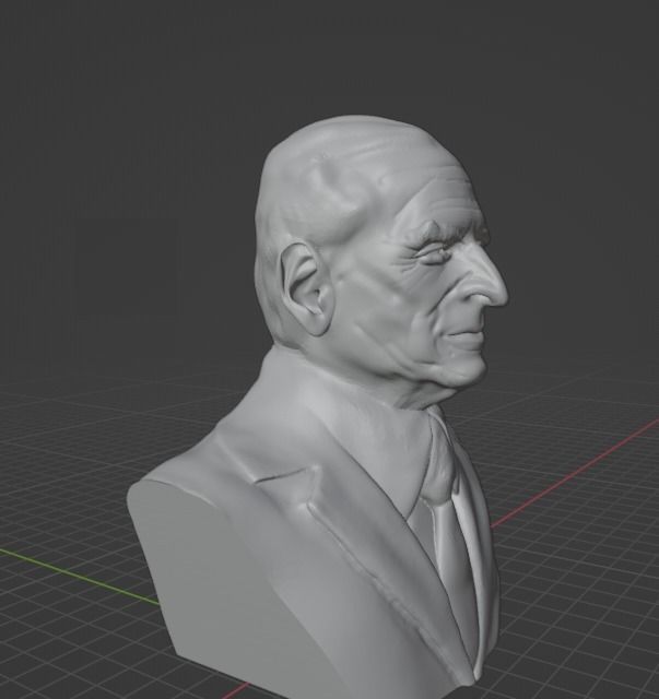 Prince Philip 3D print model_9