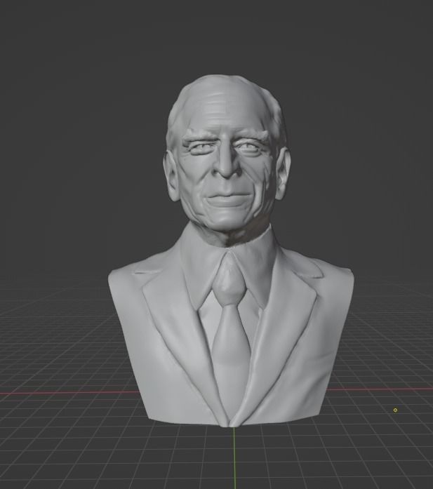 Prince Philip 3D print model_1