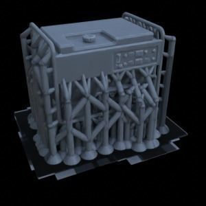 INDOOR FURNITURE 1-35 FOR DIORAMA MINIATURE SUPPORTED STL 3D print model_72