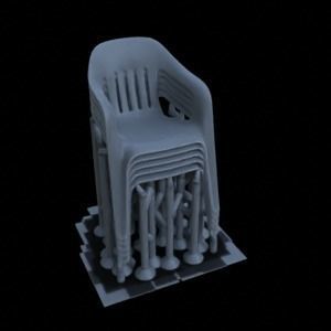 INDOOR FURNITURE 1-35 FOR DIORAMA MINIATURE SUPPORTED STL 3D print model_60