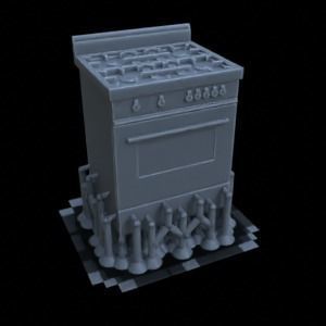 INDOOR FURNITURE 1-35 FOR DIORAMA MINIATURE SUPPORTED STL 3D print model_79