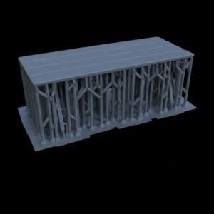 INDOOR FURNITURE 1-35 FOR DIORAMA MINIATURE SUPPORTED STL 3D print model_86