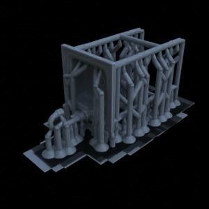 INDOOR FURNITURE 1-35 FOR DIORAMA MINIATURE SUPPORTED STL 3D print model_68