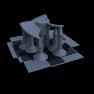 INDOOR FURNITURE 1-35 FOR DIORAMA MINIATURE SUPPORTED STL 3D print model_43