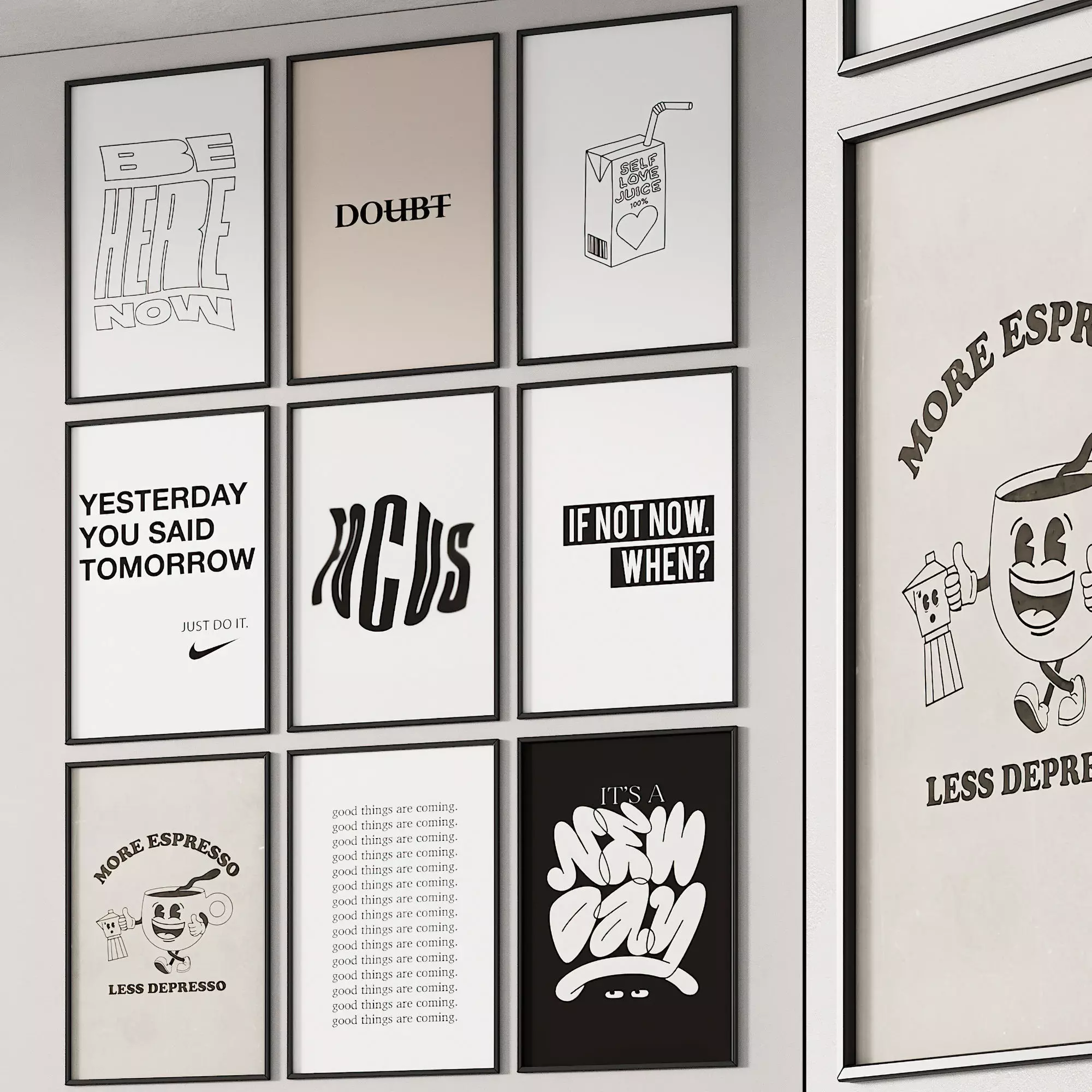 257 frame models 02 motivational posters 01 3D model