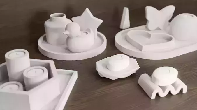 Bath Accessories Set