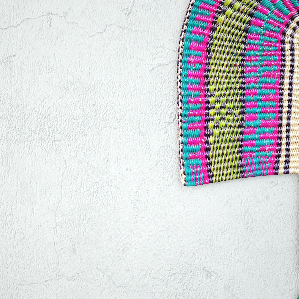 African Handwoven Fan 10 3D model_5