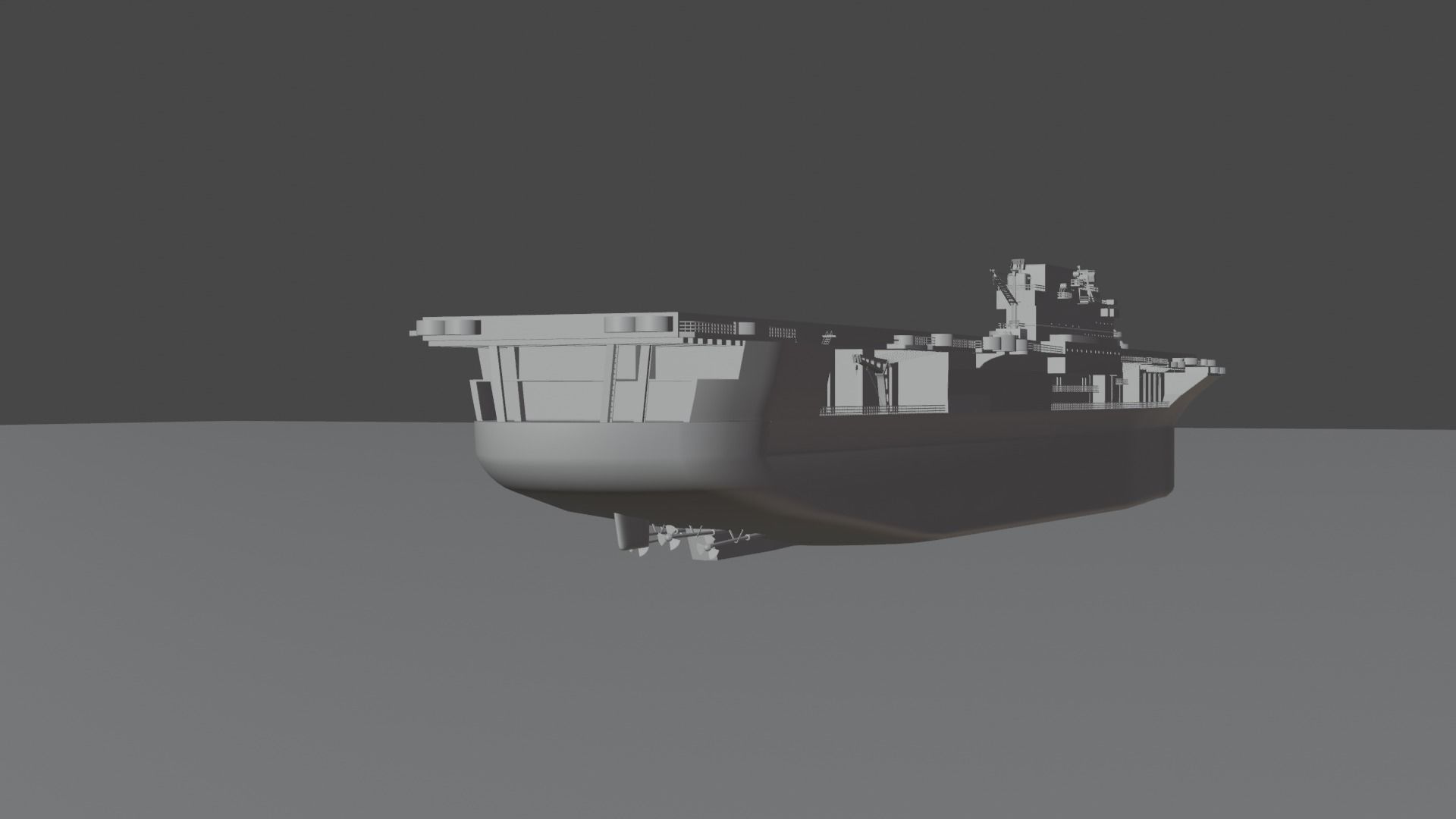 Warship 3D print model_13