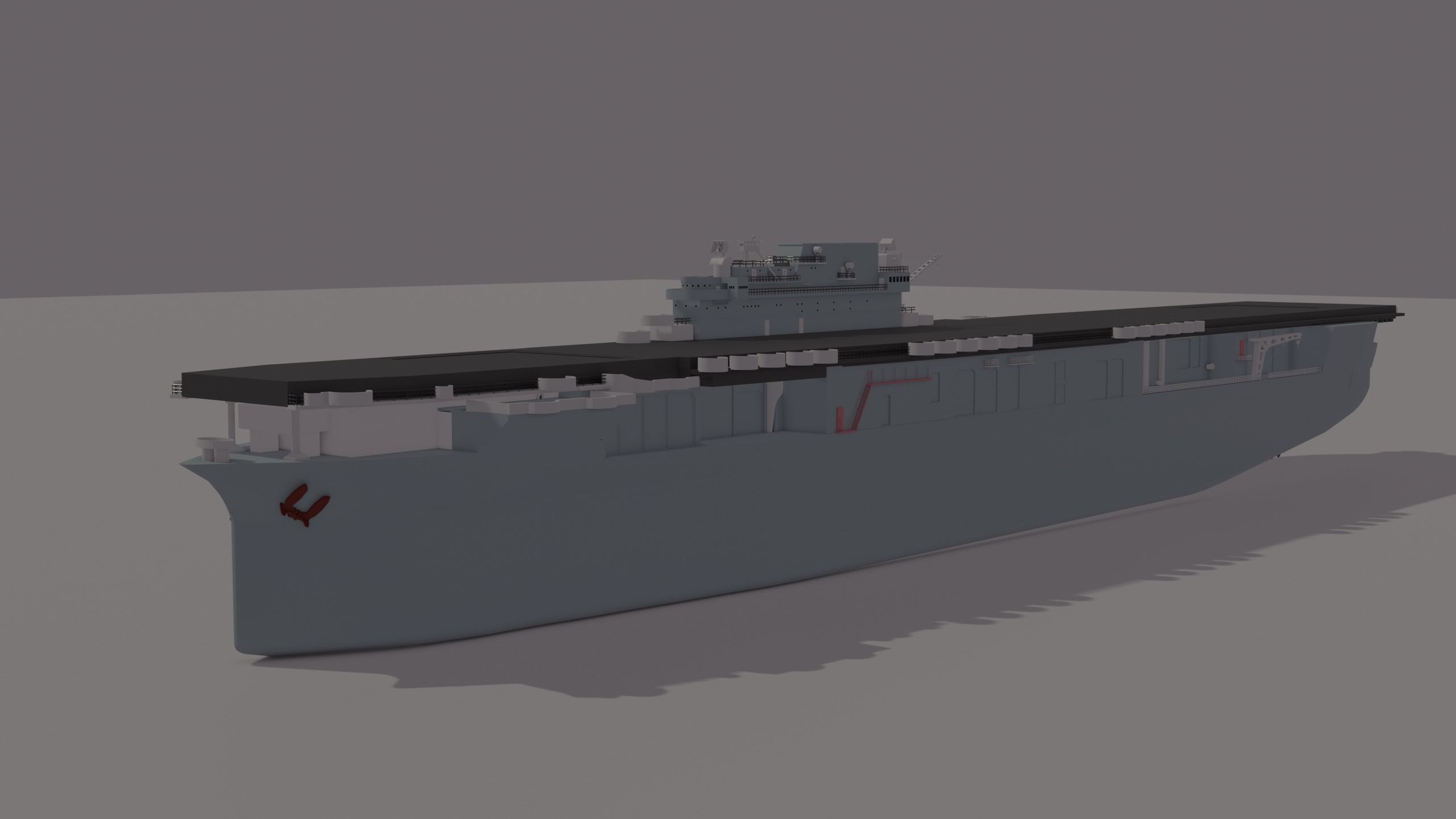 Warship 3D print model_5