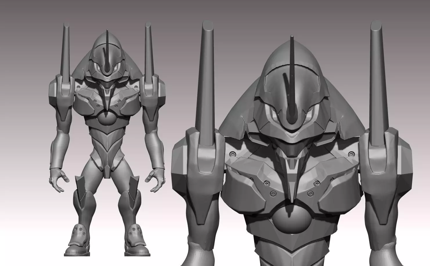 evangelion 01 3D print model