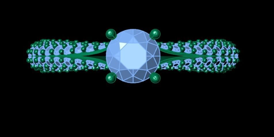 Ring iz15 3D print model_11