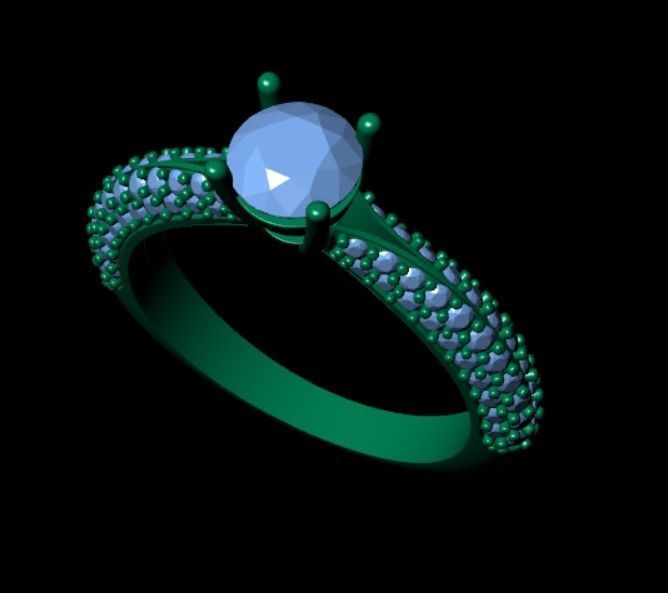 Ring iz15 3D print model_9