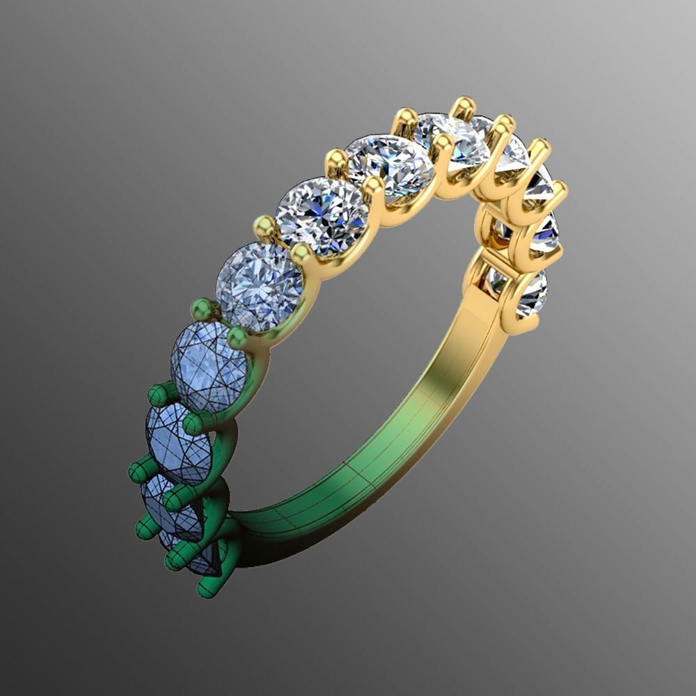 Ring iz16 3D print model_1