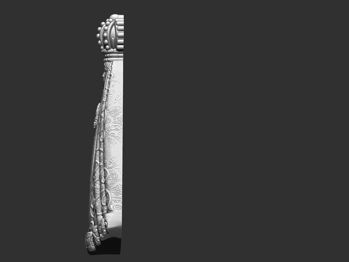 Our Lady of Aparecida - Nossa Senhora Aparecida 3D print model_8