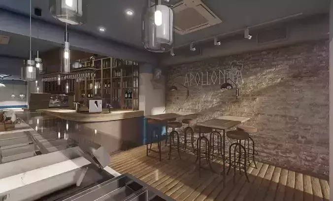 Apollonia Greek Cuisine  3D model