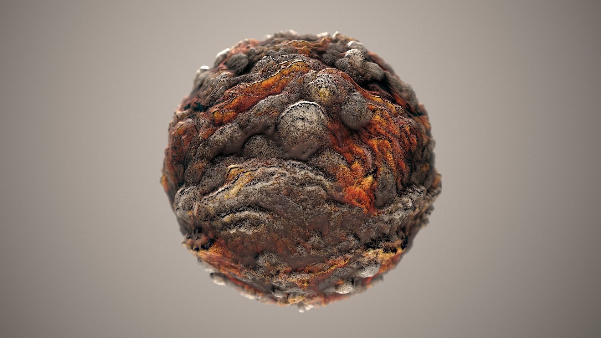 10 Materials Lava Seamless PBR Volume 2 Texture_3