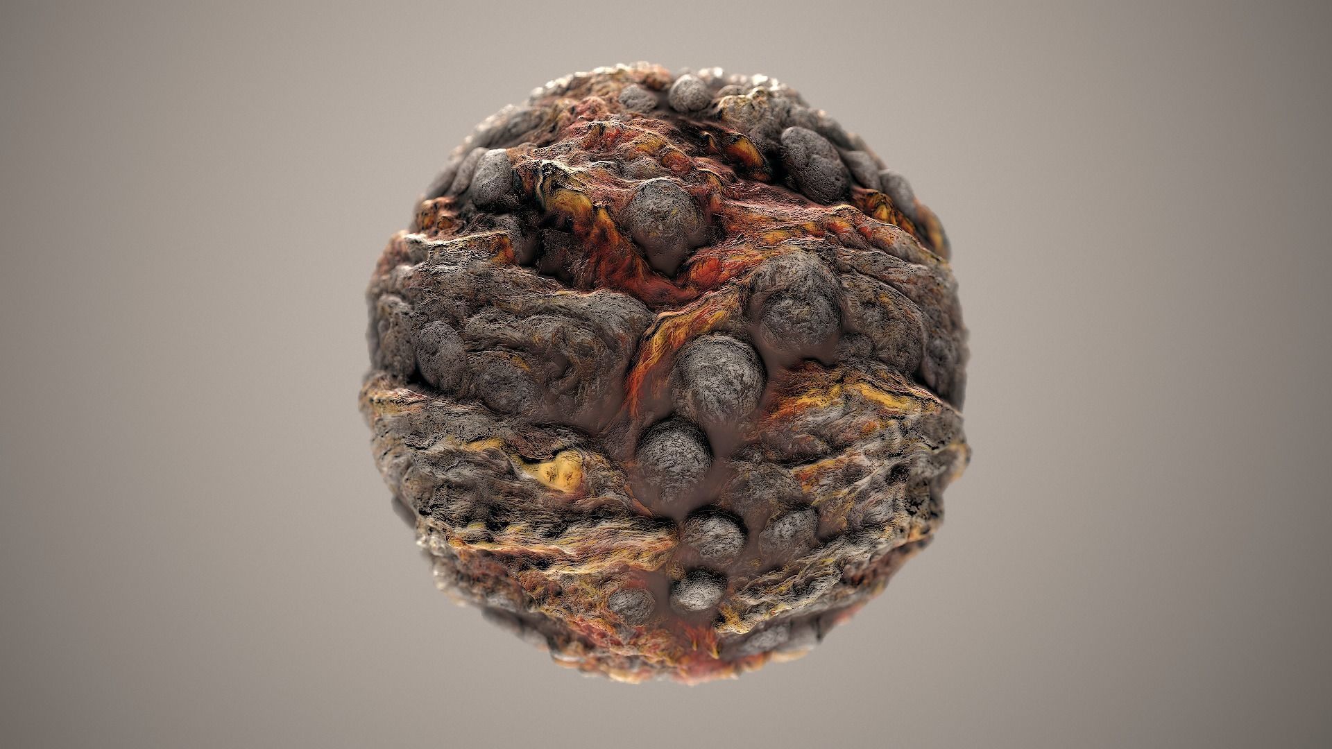 10 Materials Lava Seamless PBR Volume 2 Texture_7