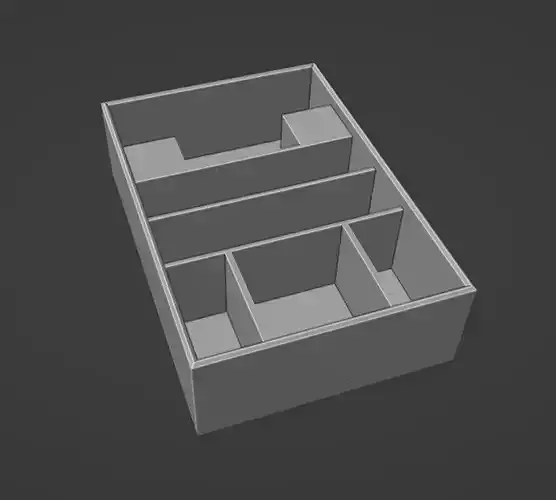 Minecraft chicken bake form 3D print model