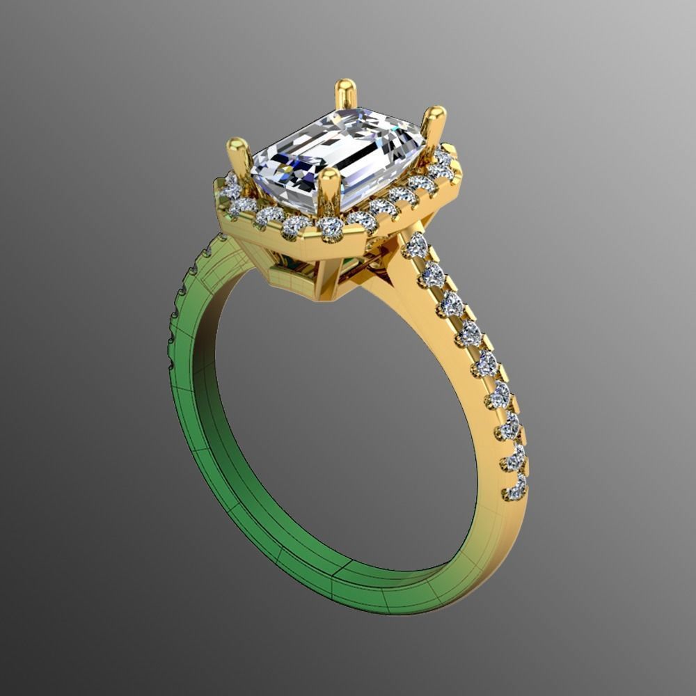 Ring iz22 3D print model_1