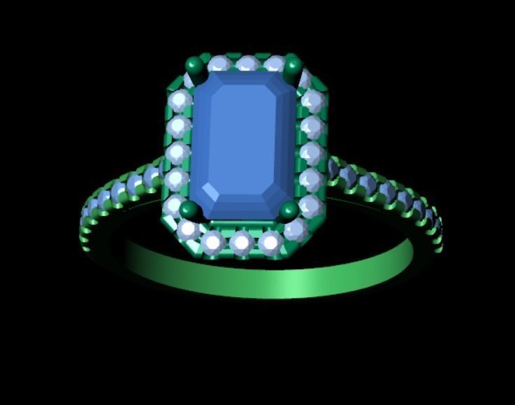 Ring iz22 3D print model_11