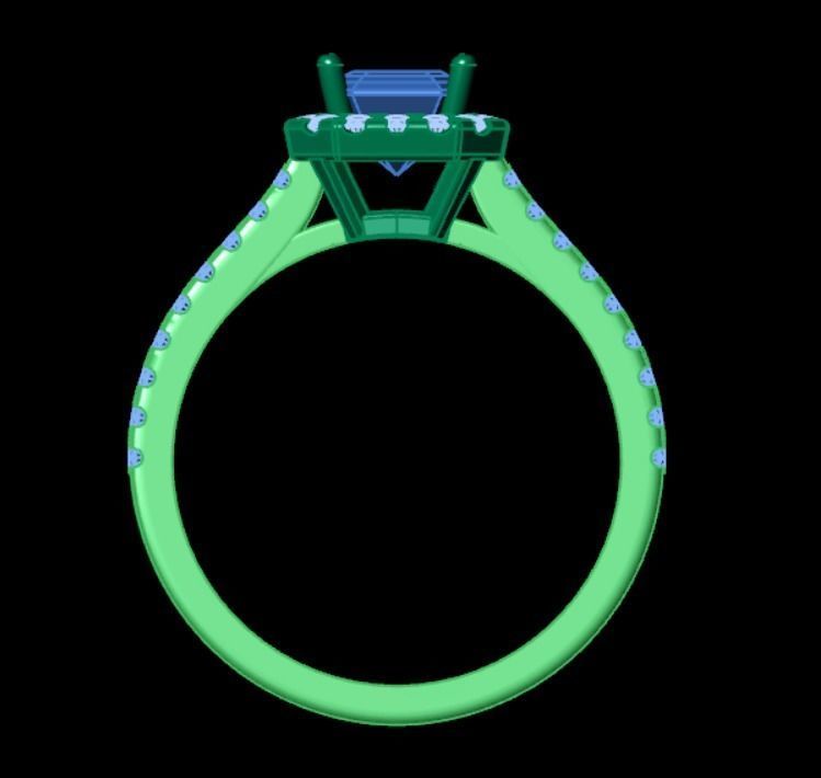 Ring iz22 3D print model_4