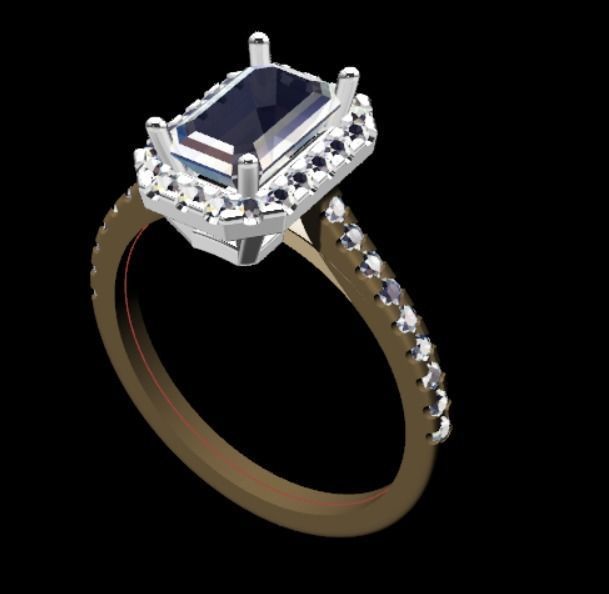 Ring iz22 3D print model_13