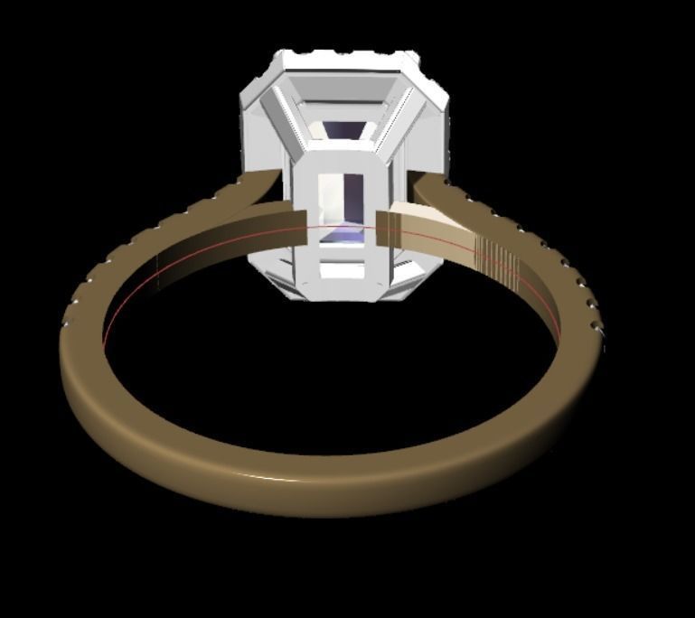Ring iz22 3D print model_14