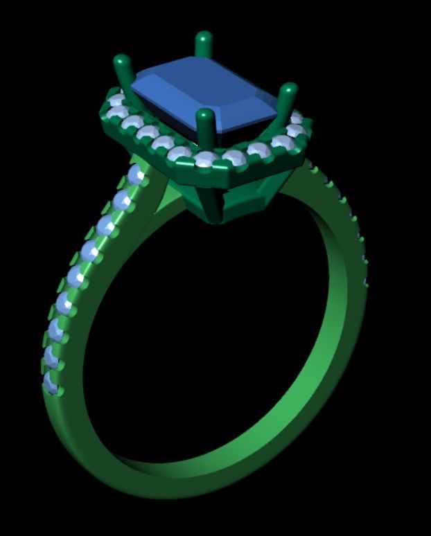 Ring iz22 3D print model_10