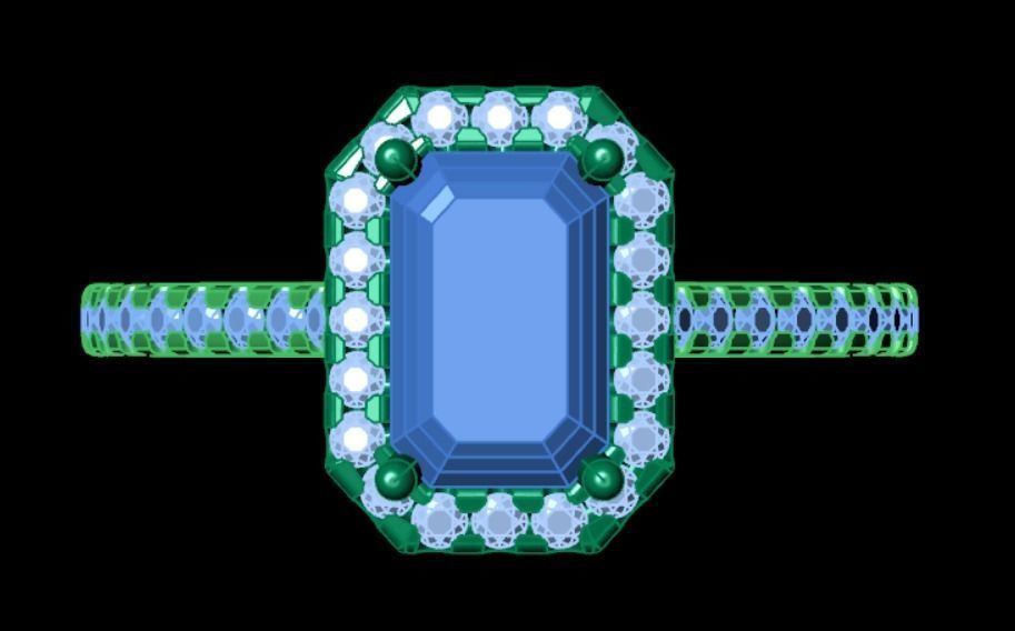 Ring iz22 3D print model_8