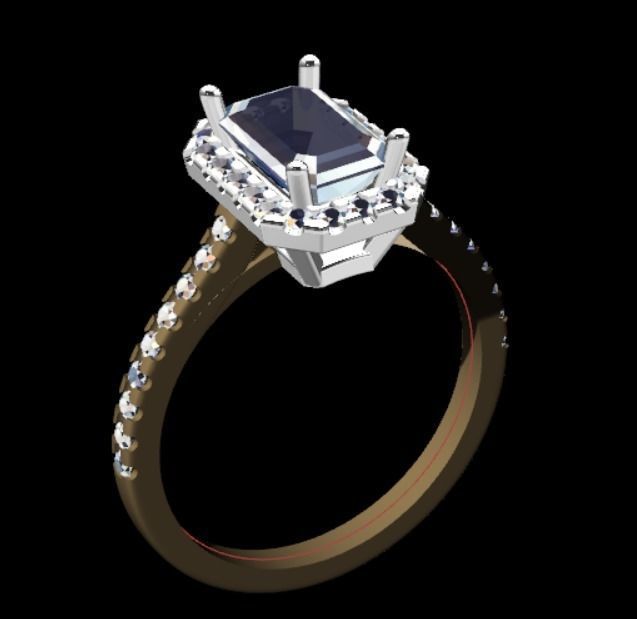 Ring iz22 3D print model_12