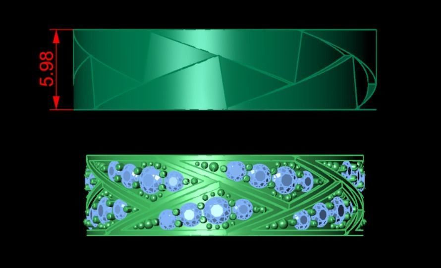 Ring od203 3D print model_10