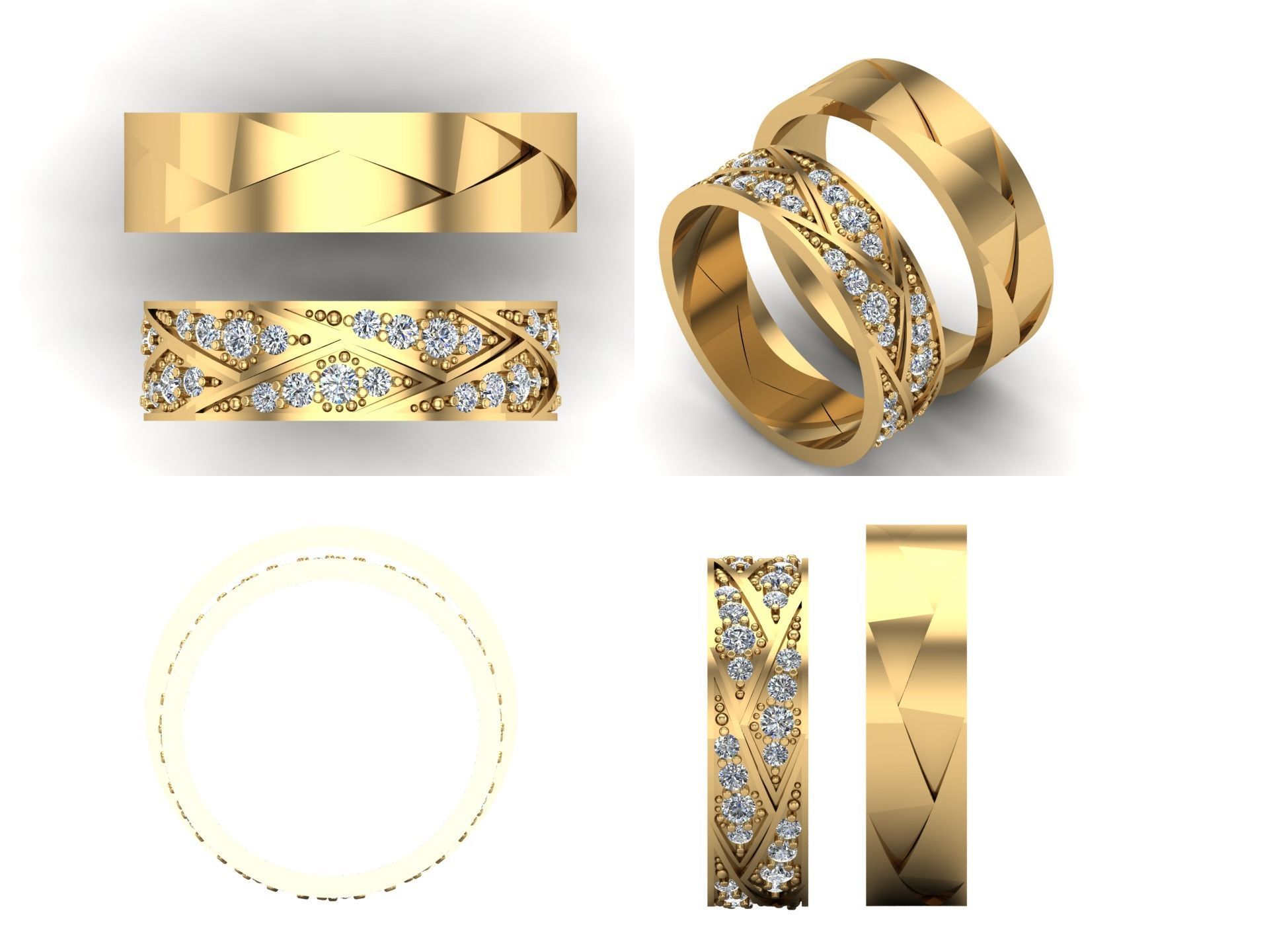 Ring od203 3D print model_4