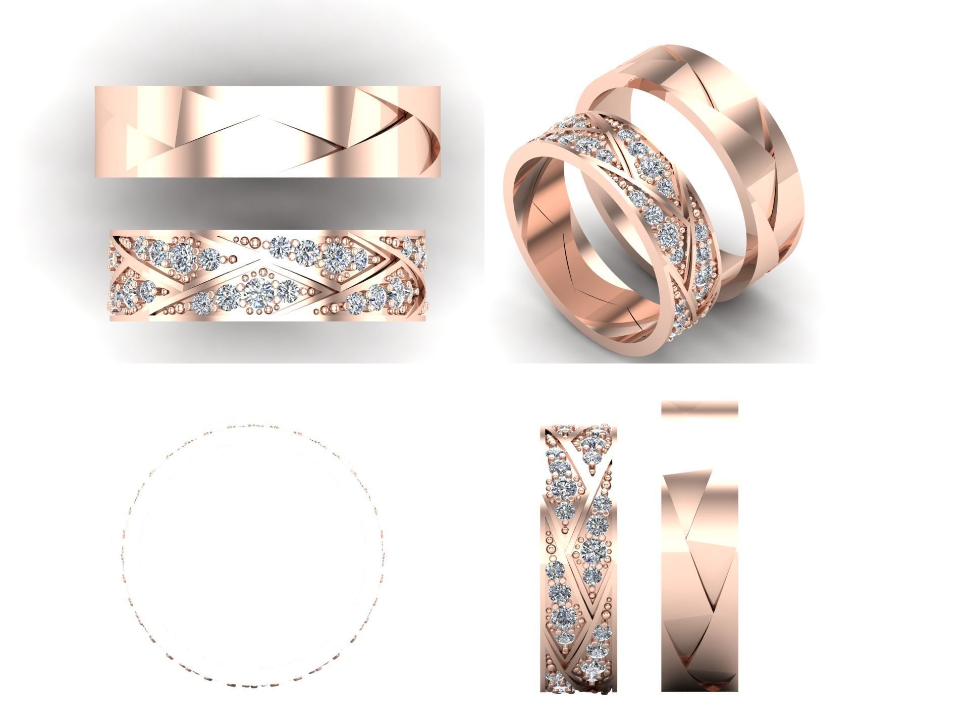 Ring od203 3D print model_3