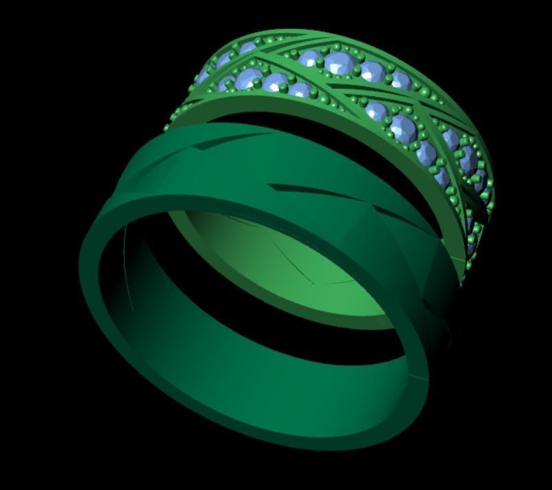 Ring od203 3D print model_8