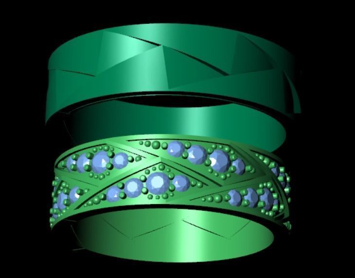 Ring od203 3D print model_12