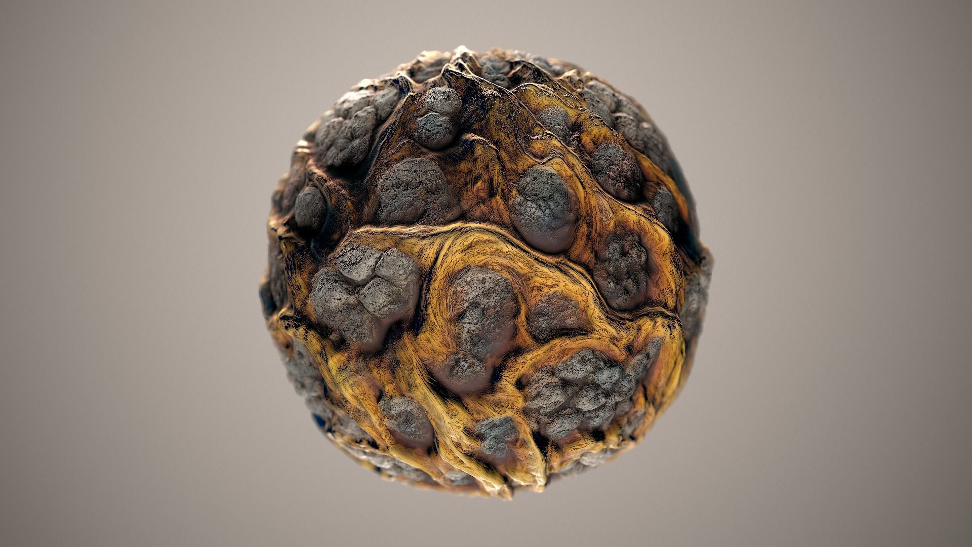10 Materials Lava Seamless PBR Volume 3 Texture_1