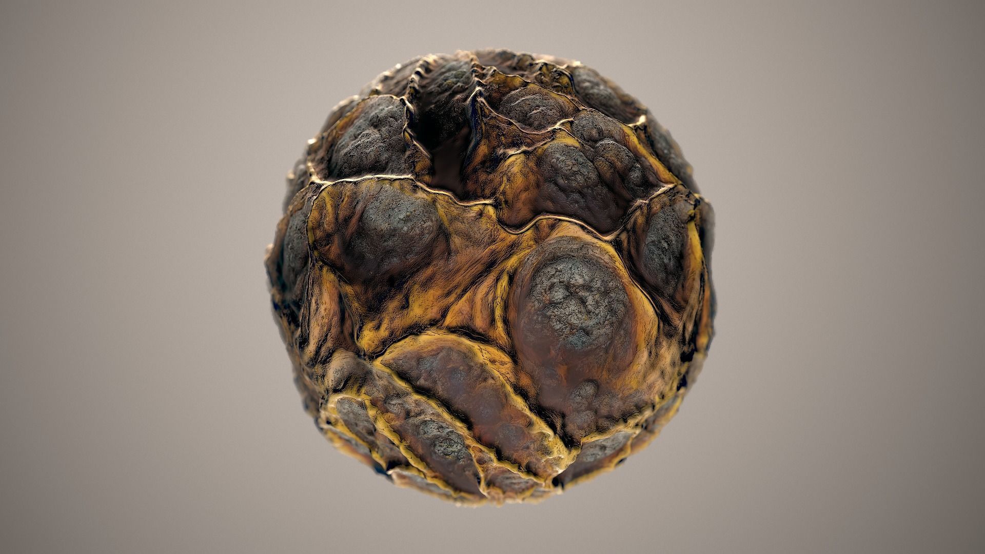 10 Materials Lava Seamless PBR Volume 3 Texture_6