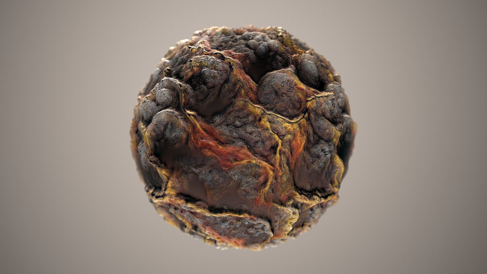 10 Materials Lava Seamless PBR Volume 3 Texture_10