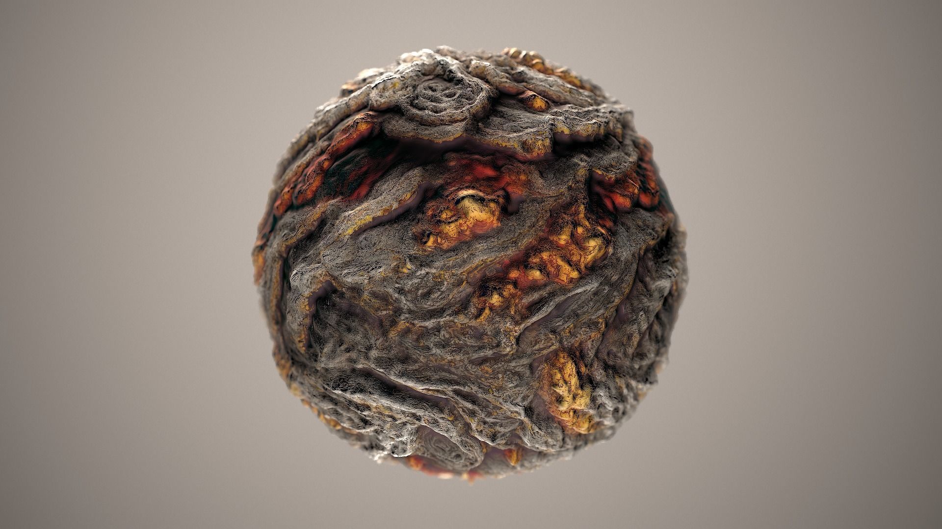 10 Materials Lava Seamless PBR Volume 3 Texture_3