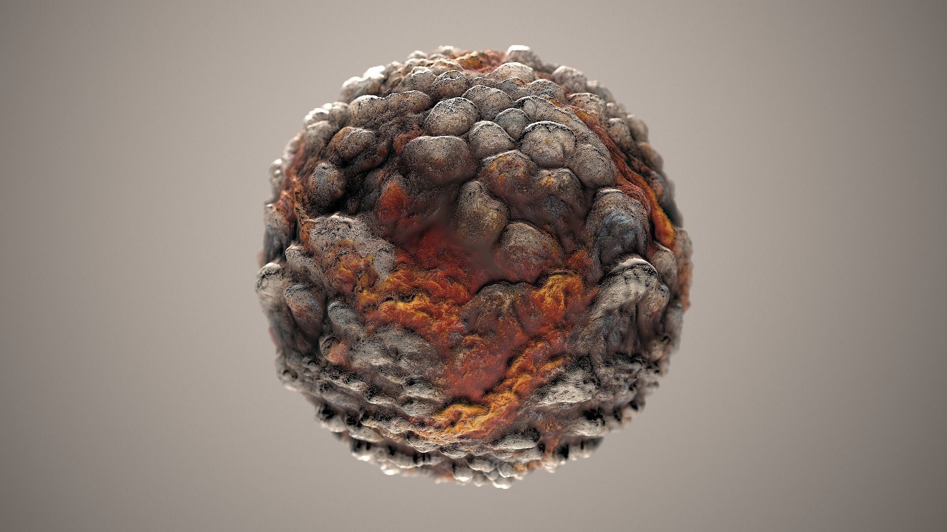 10 Materials Lava Seamless PBR Volume 3 Texture_8