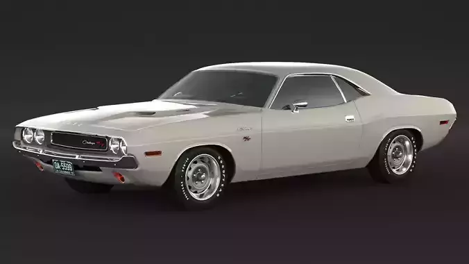 1970 Dodge Challenger RT 3D model
