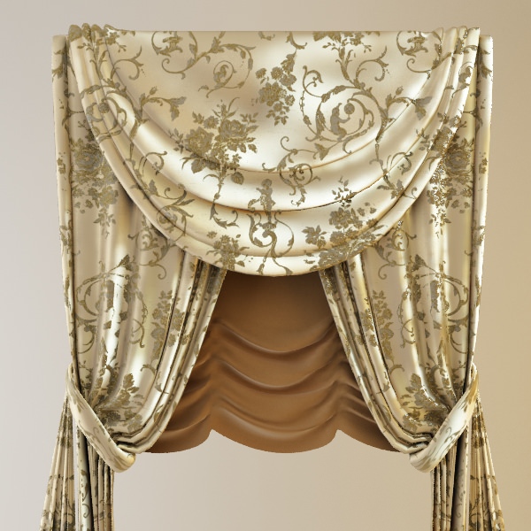 Classical Curtains Jabot