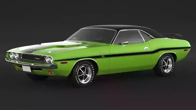 1970 Dodge Challenger RT 3D model