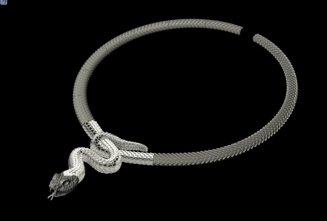  necklace od17 3D print model_15