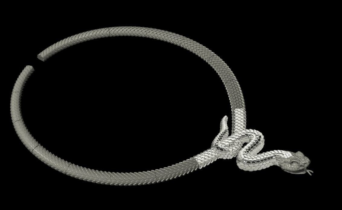  necklace od17 3D print model_18