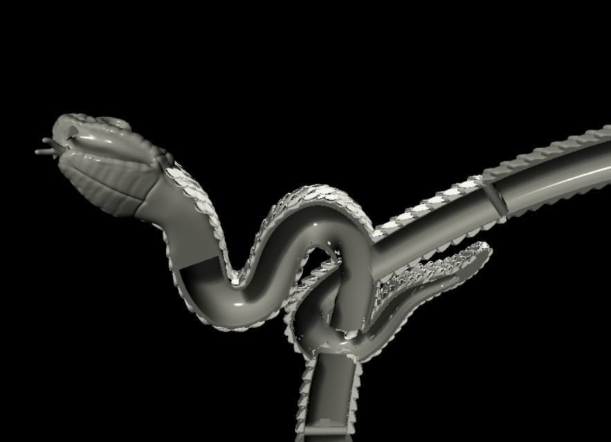  necklace od17 3D print model_17