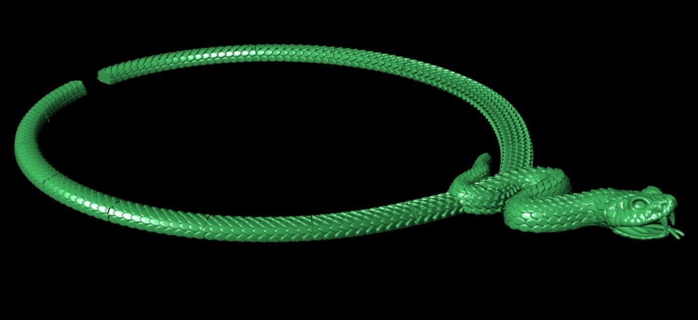  necklace od17 3D print model_11