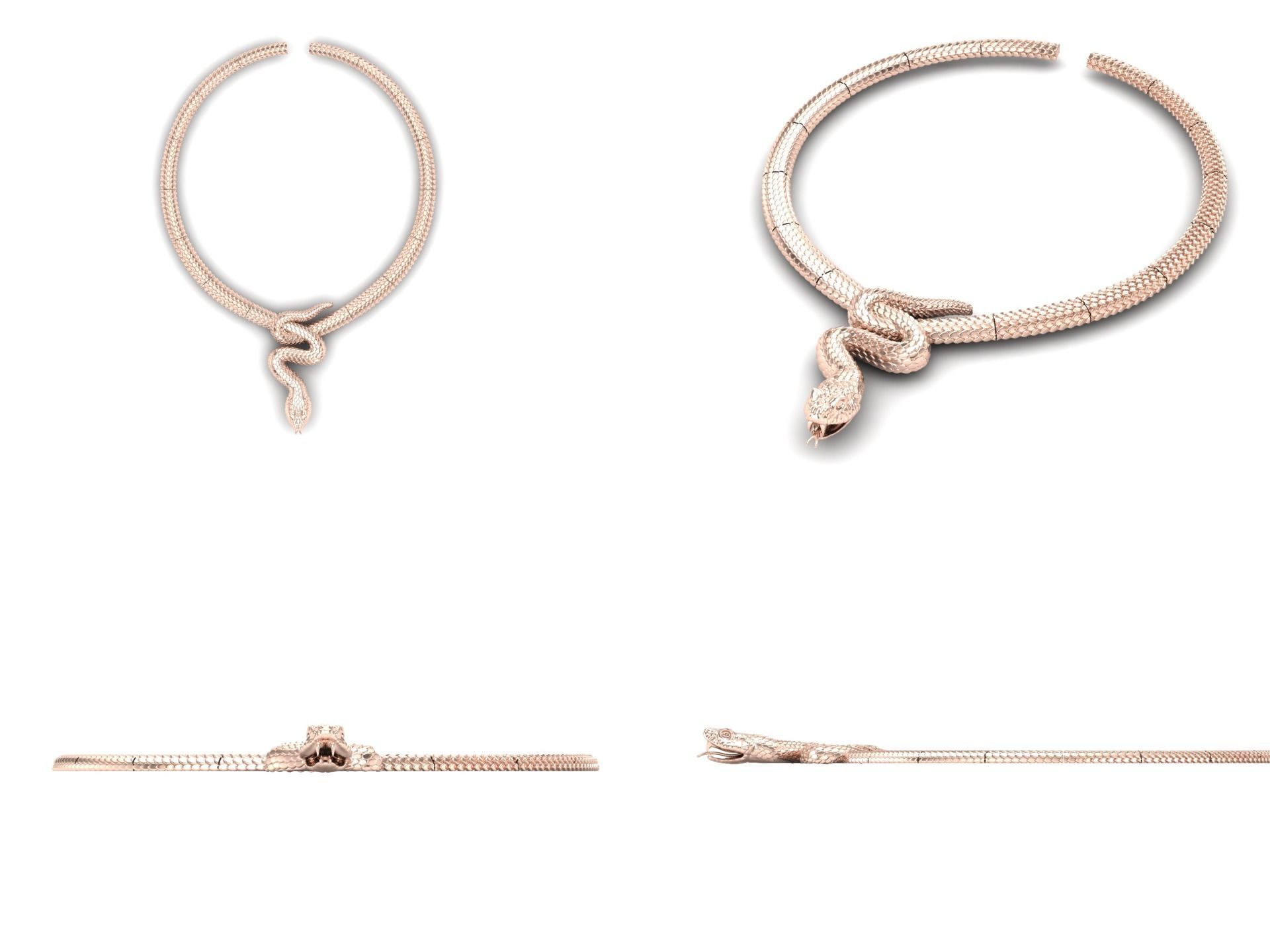  necklace od17 3D print model_5